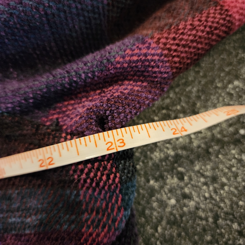 Allison Daley Plaid Shirt in Purple and Pink - Picture 8 of 8